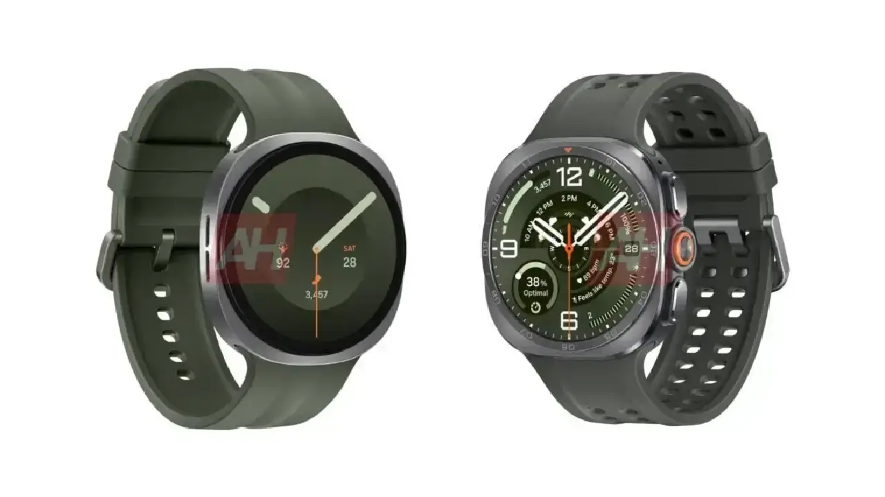 offizielle Renderbilder der kommenden Samsung Galaxy Watch 9 und Galaxy Watch Ultra 2