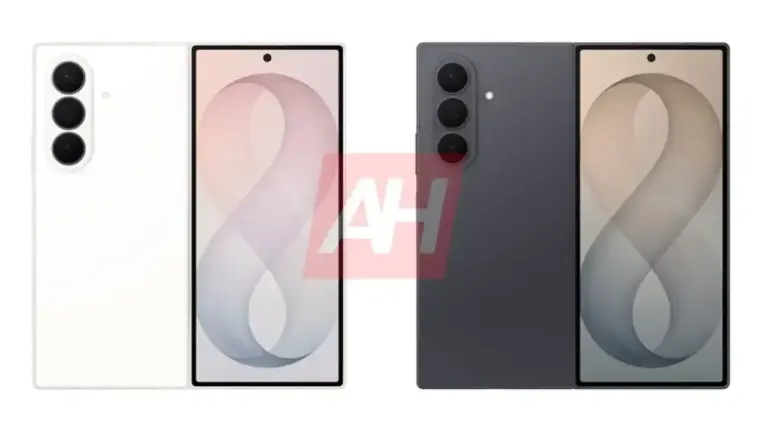 offizielle Renderbilder des kommenden Samsung Galaxy Z Fold 8 Ultra in 2 verschiedenen Farben