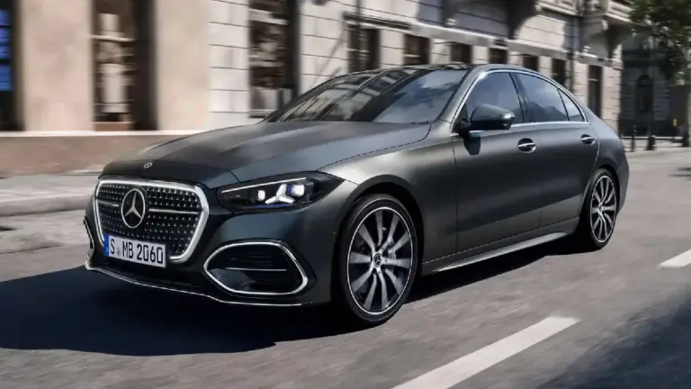 2027er Facelift der Mercedes C-Klasse Frontansicht Limousine