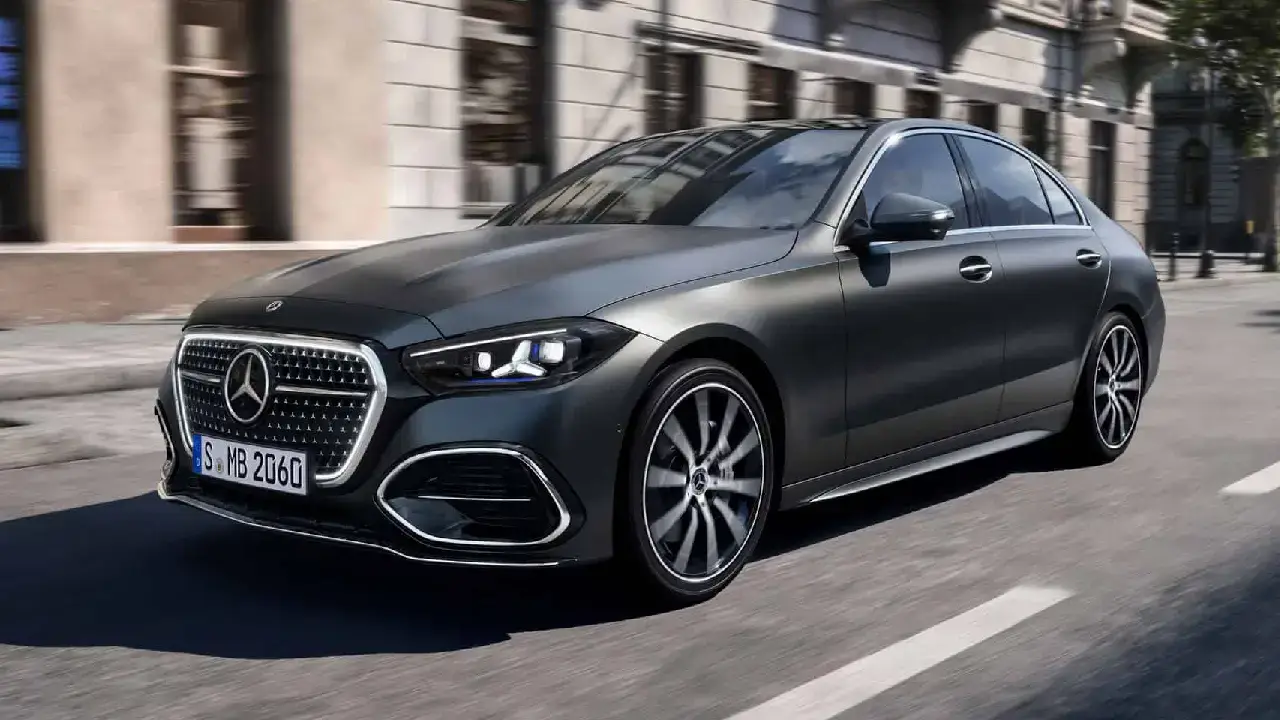 2027er Facelift der Mercedes C-Klasse Frontansicht Limousine