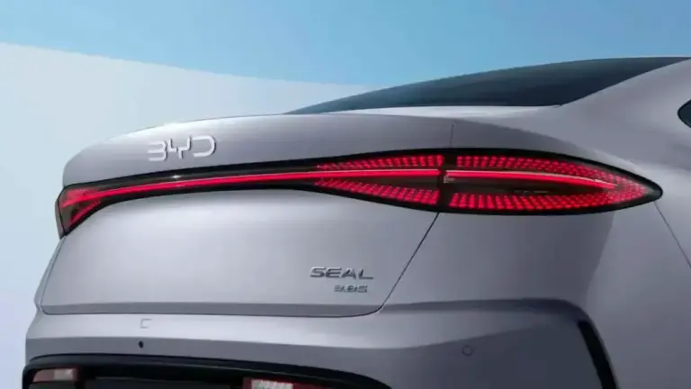Heckansicht des 2026er BYD Seal