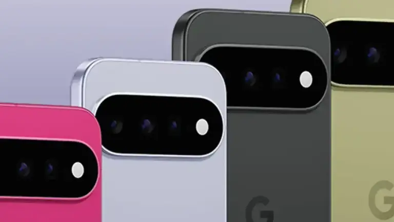Google Pixel 11 in 4 Farben