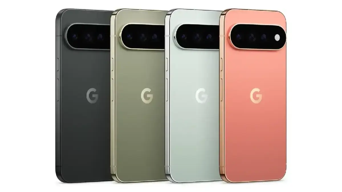 Google Pixel 11 Pro (XL) in den 4 Farben Farben Canyon, Olive, Fog und Matte Obsidian Google Pixel 11 Pro (XL) in den 4 Farben Farben Canyon, Olive, Fog und Matte Obsidian
