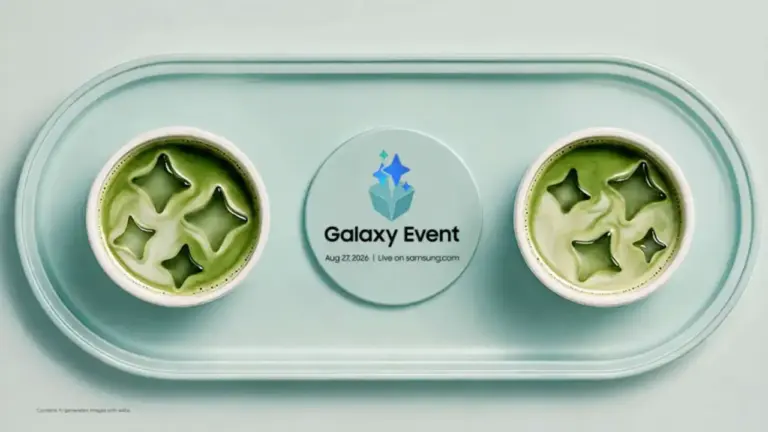 Teaser für das Samsung Galaxy August 2026 Event