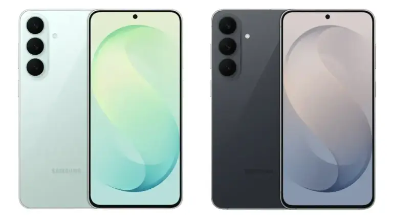 Pressebilder des kommenden Samsung Galaxy S26 FE in 2 Farbvarianten