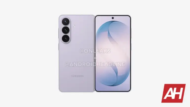 Renderbild der Vorder- und Rückseite des kommenden Samsung Galaxy S27