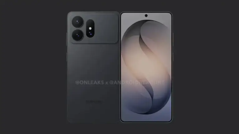 Renderbild der Vorder- und Rückseite des kommenden Samsung Galaxy S27 Ultra