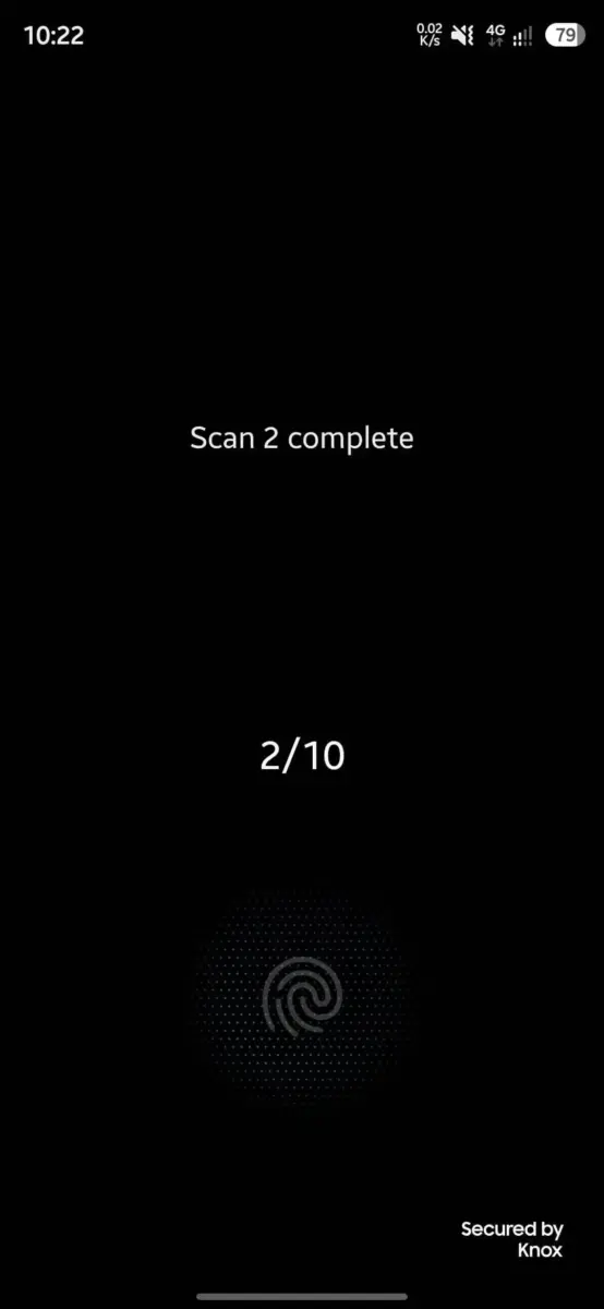 neue Einrichtung des Fingerabdrucksensors unter Samsung One UI 9.5 neue Einrichtung des Fingerabdrucksensors unter Samsung One UI 9.5