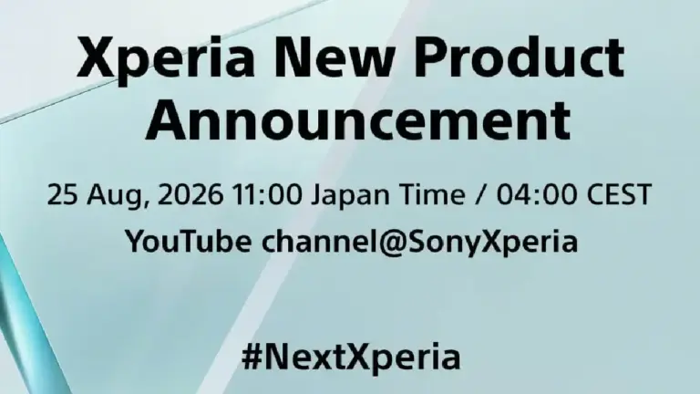 Teaser für die Vorstellung des Sony Xperia 10 VIII