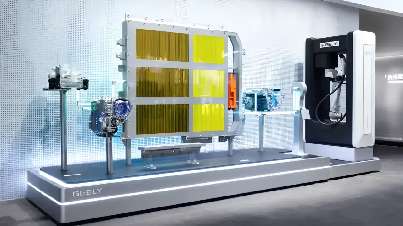 Geely 1.000 Volt Architektur Prototyp