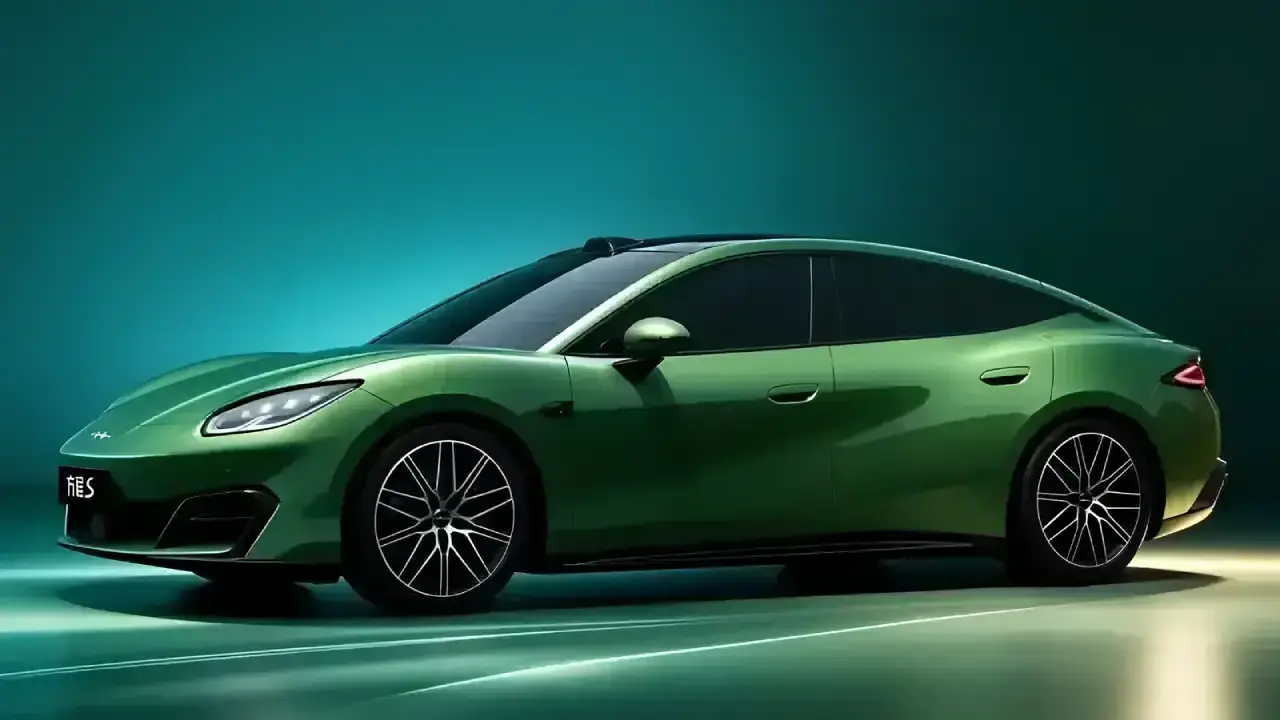 Seitenansicht grüner Fang Cheng Bao Formula S