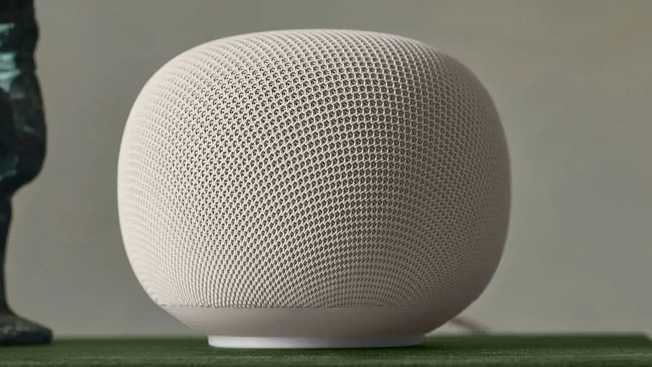 Google Home Speaker 2026 in der Farbe Porcelain