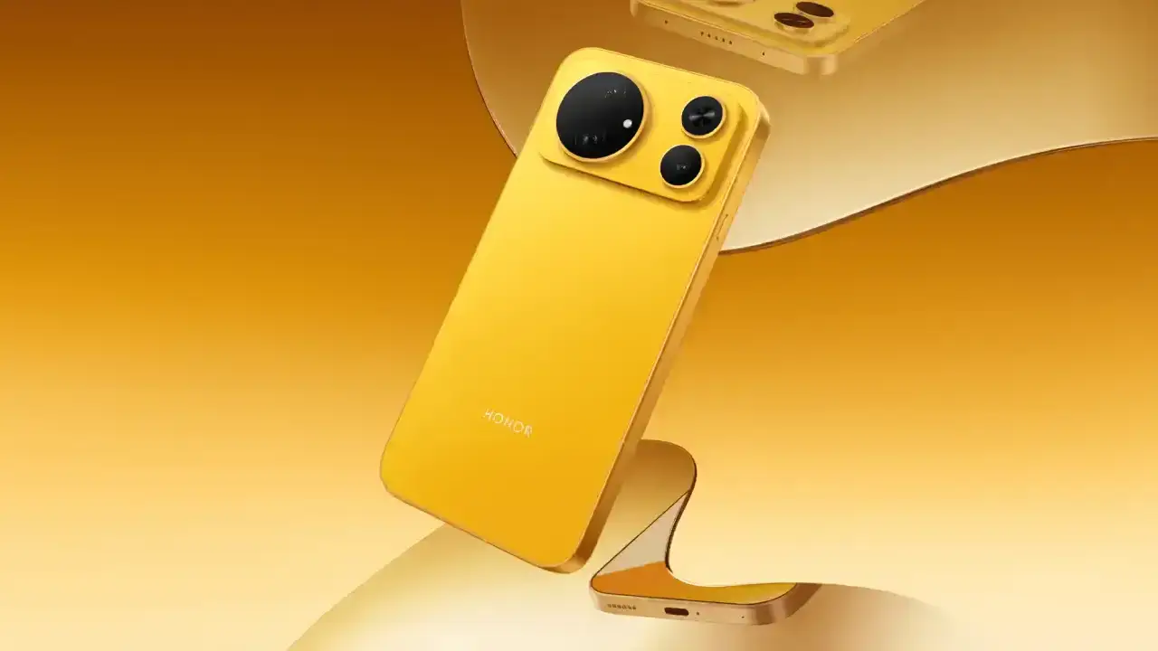 Honor Magic 9 Super Edition in gelb