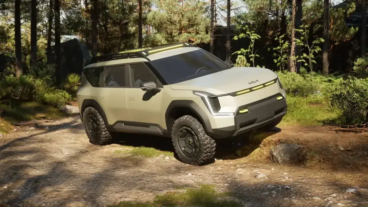 Offroad SUV-Version des Kia EV9