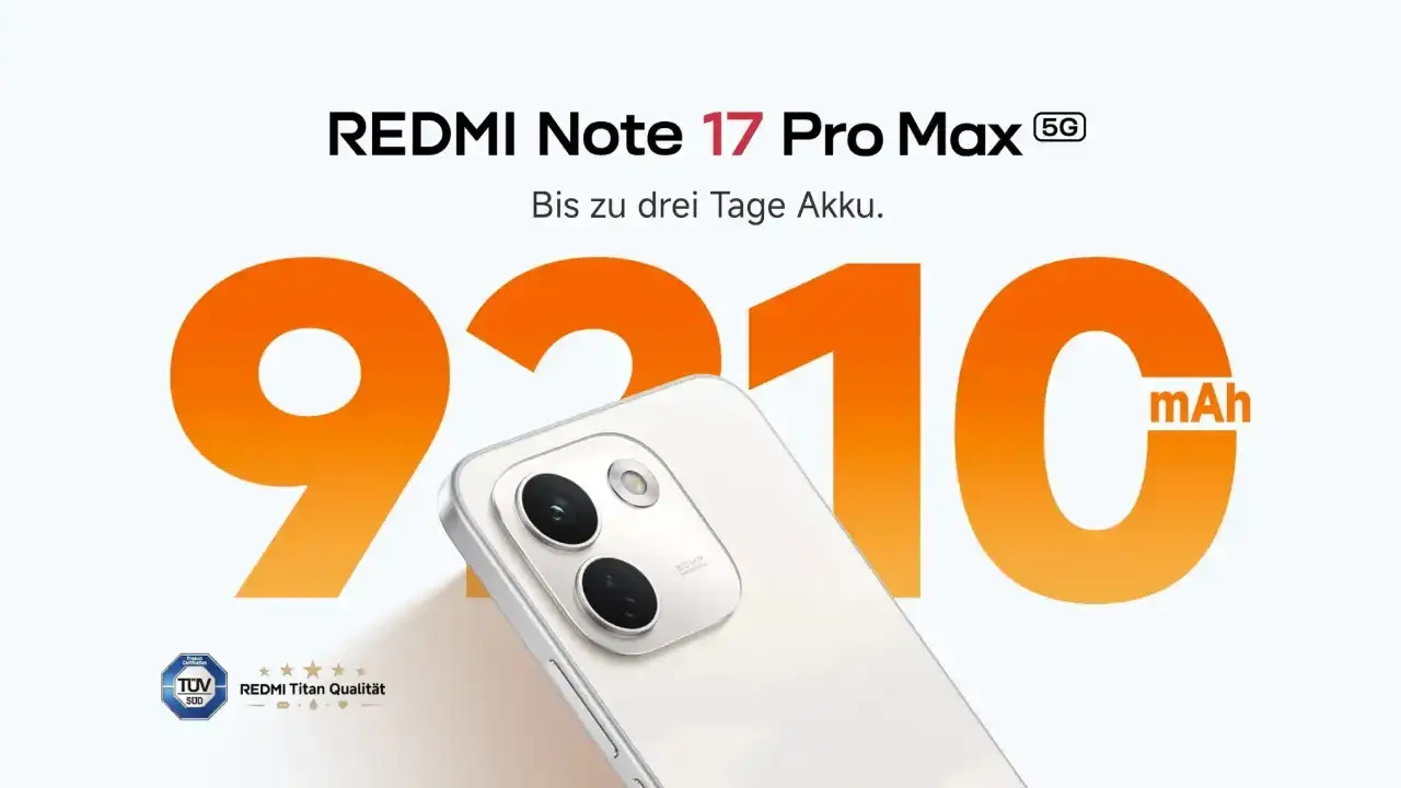 Redmi Note 17 Pro Max 5G Deutschland-Start