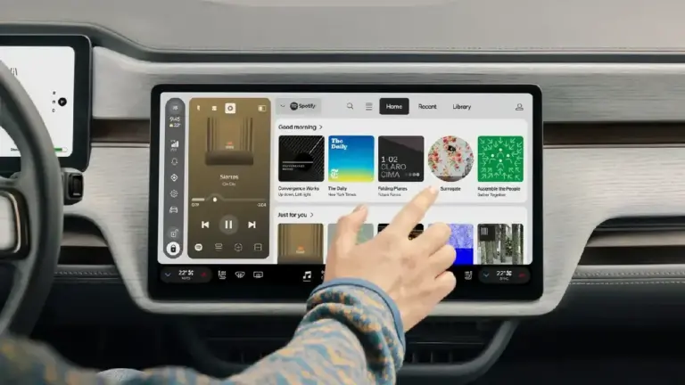 RivianOS 2 Media UI