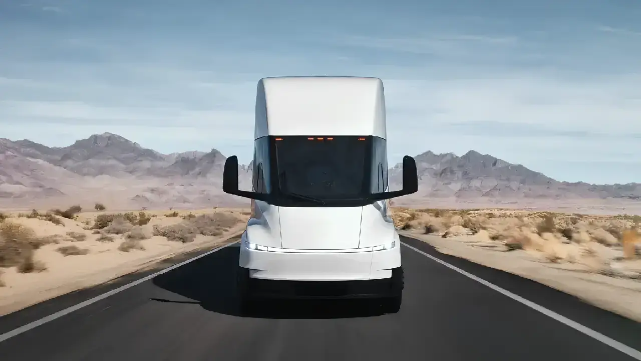 Tesla Semi Truck Frontansicht