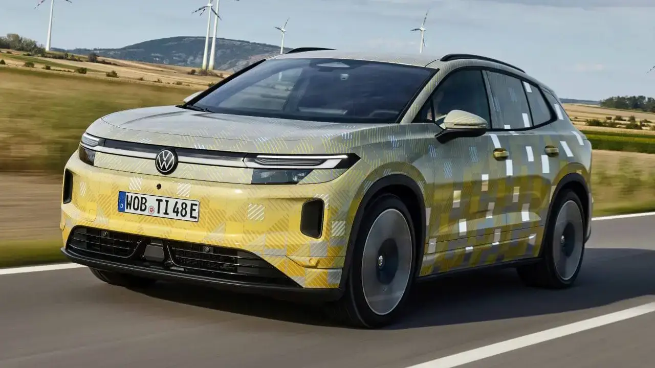 VW ID. Tiguan auf der ersten Testfahrt