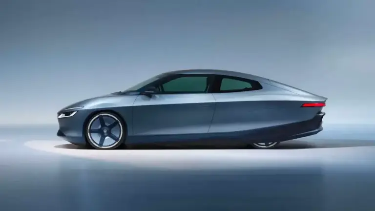 Seitenansicht des VW Mission Efficiency 2026