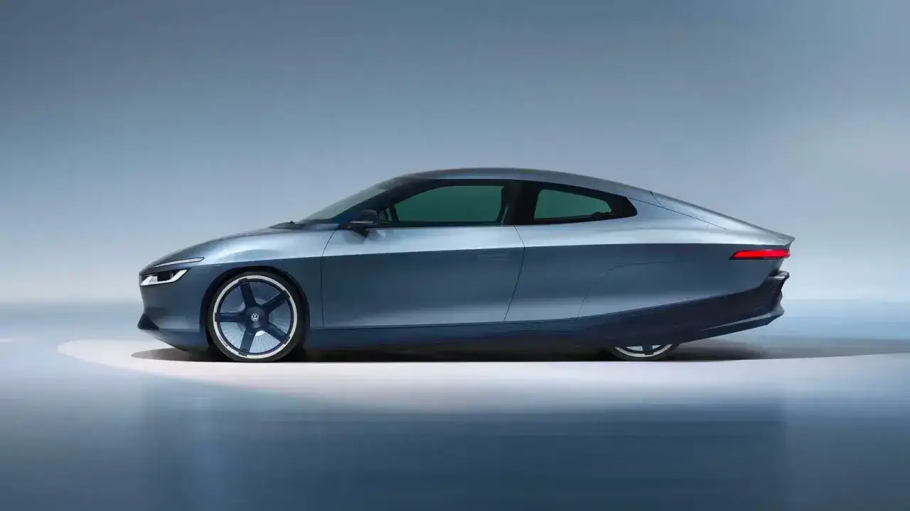 Seitenansicht des VW Mission Efficiency 2026