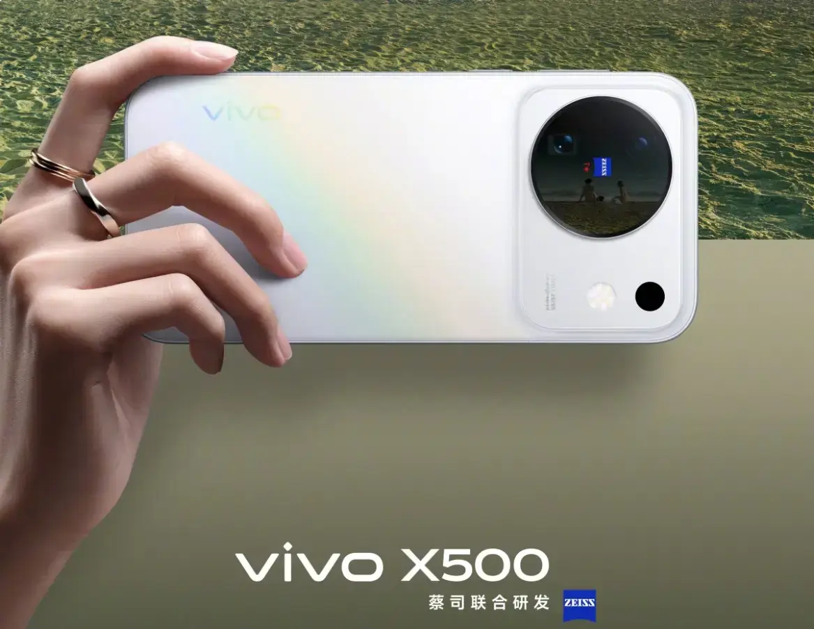 Vivo X500 Teaser Farben mit gradient finish Vivo X500 Teaser Farben mit gradient finish