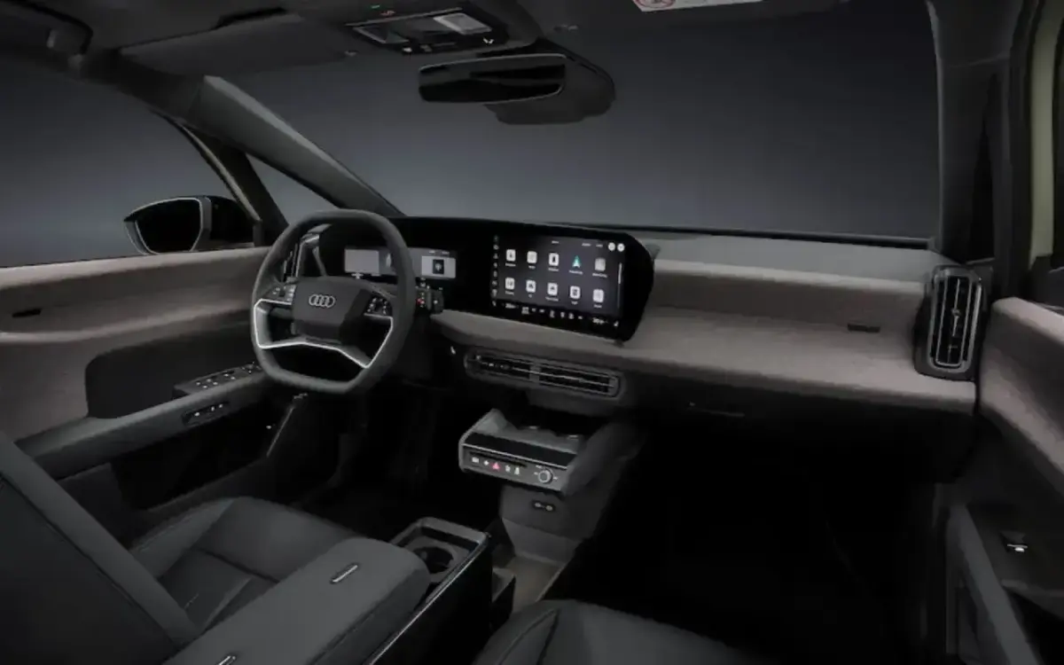 Cockpit des Audi A2 e-tron Cockpit des Audi A2 e-tron