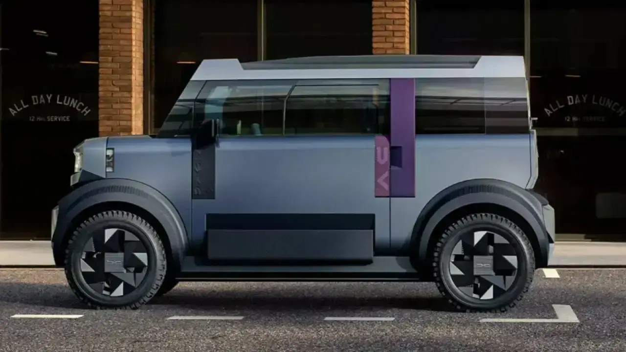 Seitenansicht des Dacia Hipster Konzept