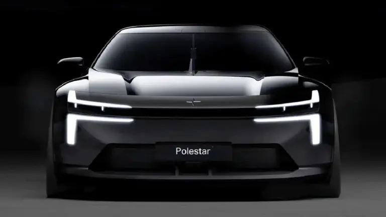 Frontansicht des Polestar Formula 2030 Concept Car