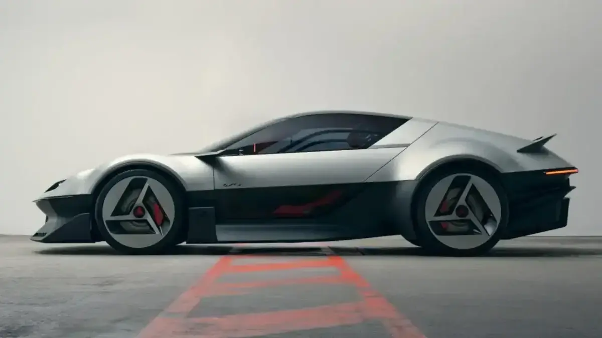 Seitenansicht Alpine A310 Vision Seitenansicht Alpine A310 Vision