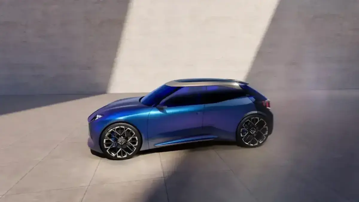 Seitenansicht Citroën DS3 Konzept Seitenansicht Citroën DS3 Konzept