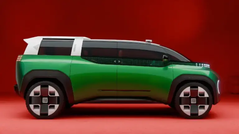 Seitenansicht des Fiat Multiplay