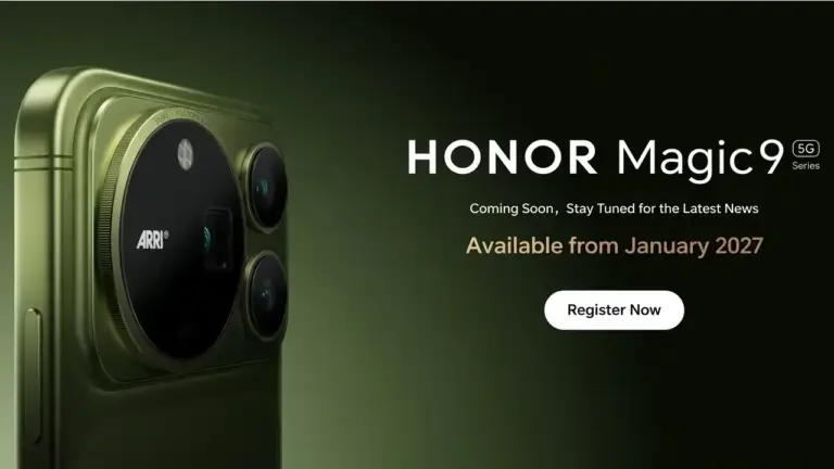Teaser zum Honor Magic 9-Series Release im Januar 2027 in Europa