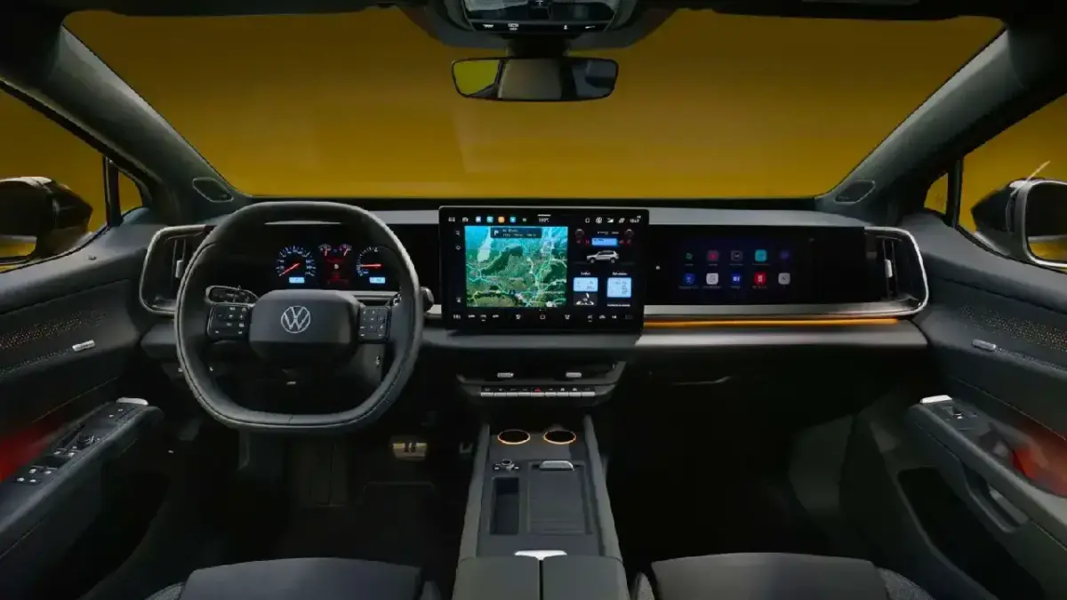 Cockpitansicht des VW ID. Tiguan Cockpitansicht des VW ID. Tiguan