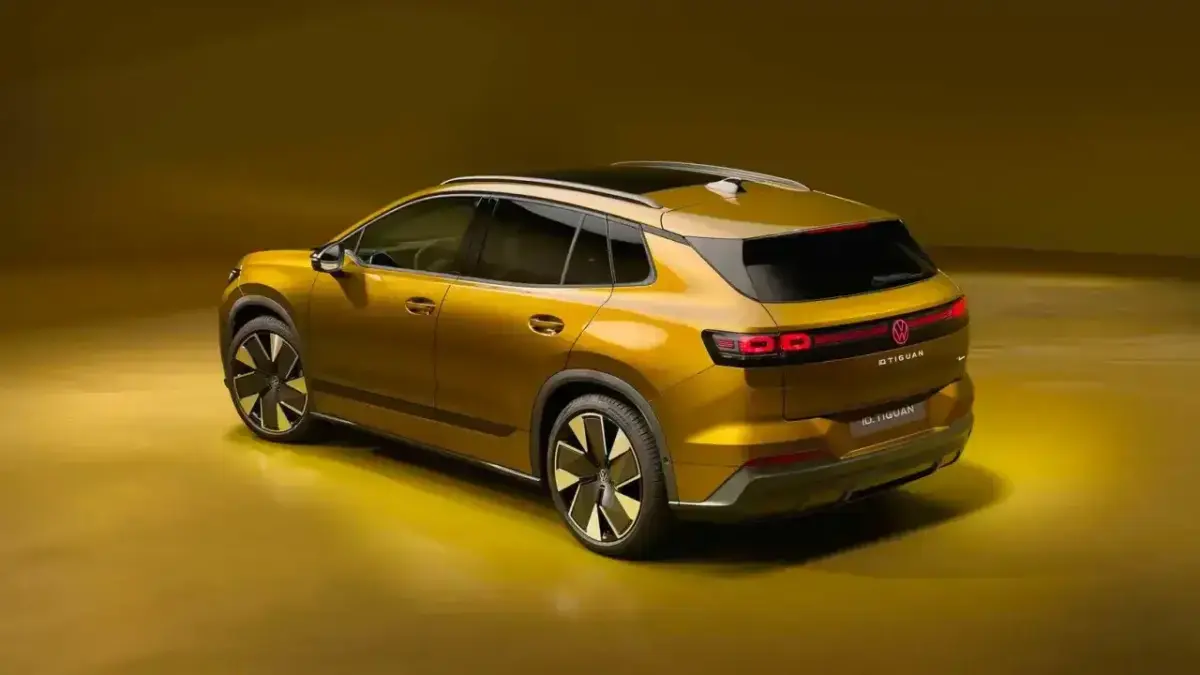 Heckansicht des VW ID. Tiguan Heckansicht des VW ID. Tiguan