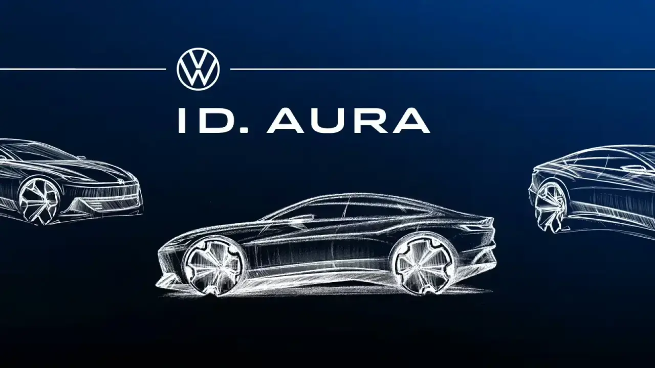 VW ID. AURA L5 Teaser