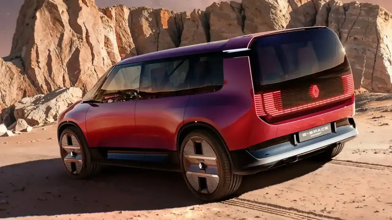 Konzept eines elektrischen Renault E-Space