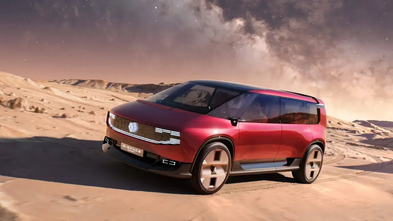 Konzept eines elektrischen Renault E-Space
